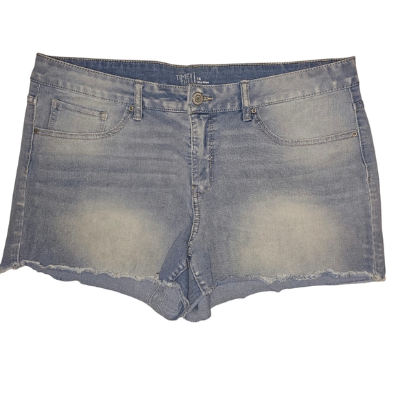 Time and Tru Pants - Time and Tru‎ Women's Denim Shorts Size 16 Mid-Rise 3" Inseam New Without Tag